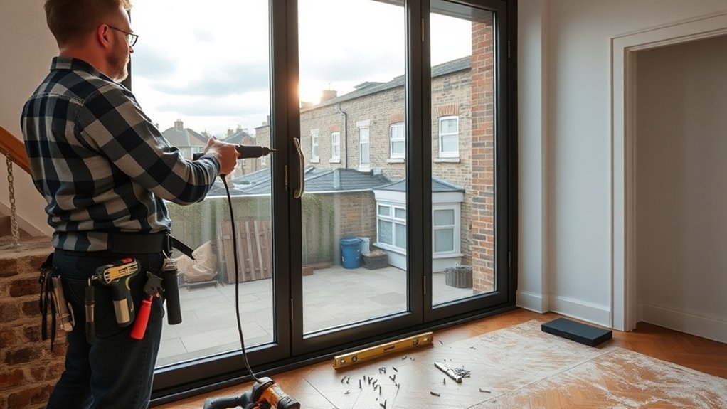 Aluminium Door Installation Marlow