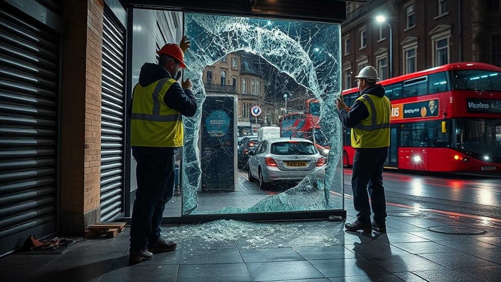 Emergency Shop Front Repair Marlow