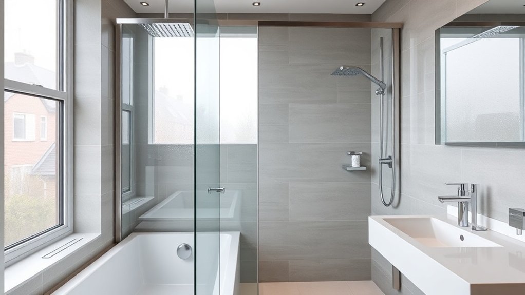 Semi-Frameless Shower Screens Marlow