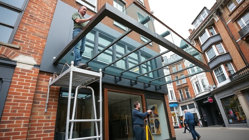 Shopfront Canopy Marlow