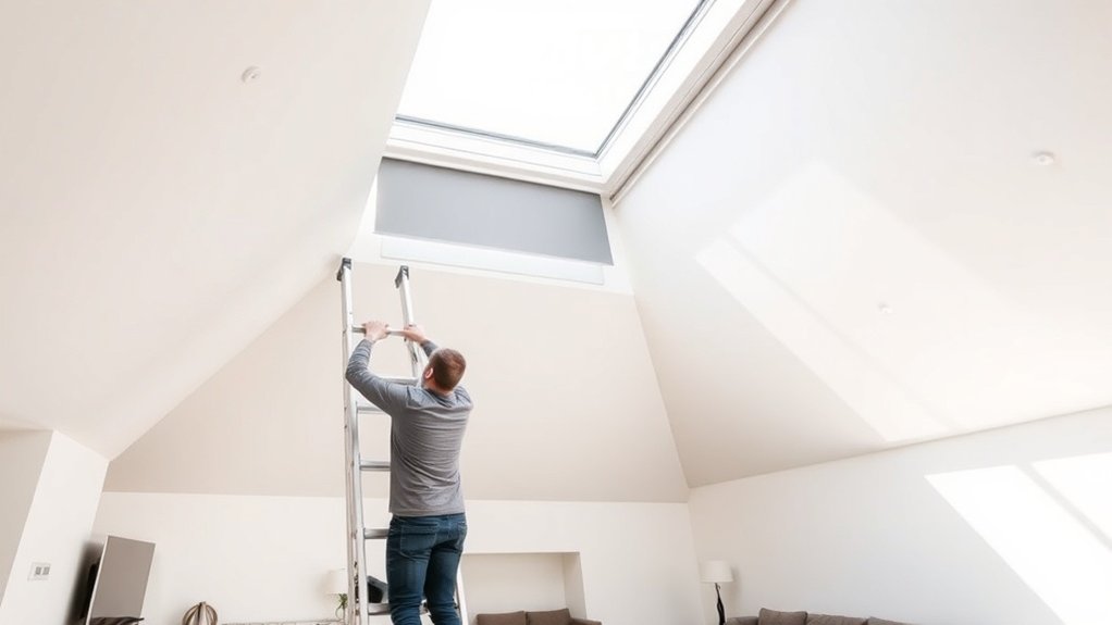 Skylight Blinds Installation Marlow